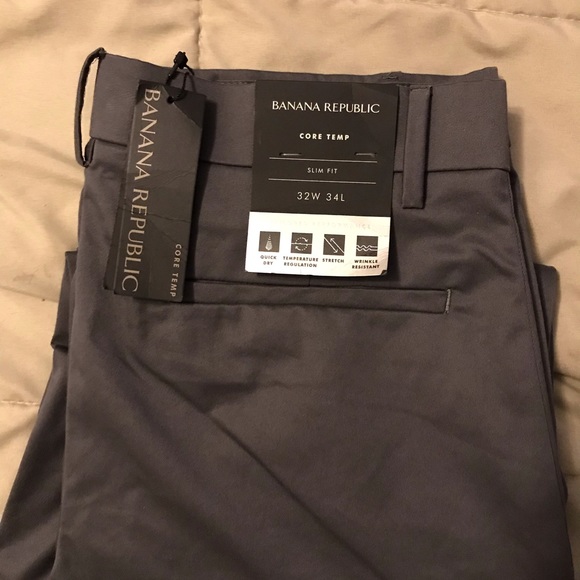 Banana Republic Slim Fit Core Temp Pants Brand new - Picture 5 of 5